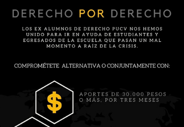 Ex alumnos crean iniciativa "Derecho por derecho