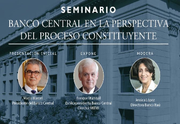 Magíster en Banca realizará seminario “Banco Central en la perspectiva del proceso constituyente”