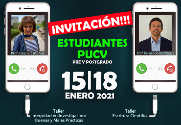 Dirección de Investigación invita a talleres gratuitos