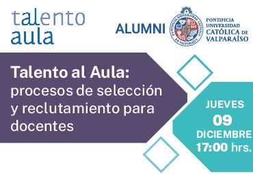 Charla Talento al Aula: procesos de selección y reclutamiento para docentes