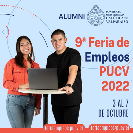 Más de cien empresas e instituciones participarán en la 9ª Feria de Empleos PUCV 2022 - Foto 1