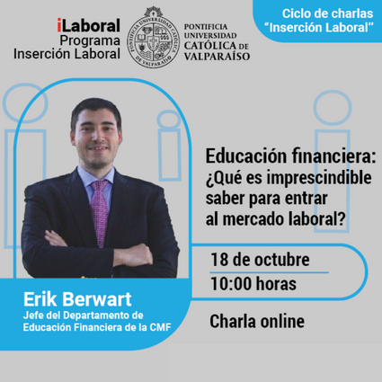 Charlas del Programa de Inserción laboral: “Educación financiera: ¿Qué es imprescindible saber para entrar al mercado laboral?” - Foto 1