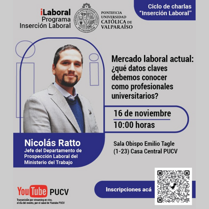 Ciclo de Charla Inserción Laboral: Mercado Laboral Actual - Foto 1