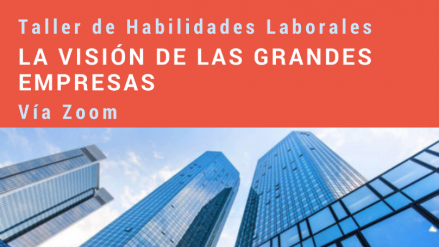 Taller de Habilidades Laborales: La visión de las grandes empresas