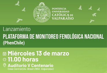 Lanzamiento de Plataforma de Monitoreo Fenológico Nacional