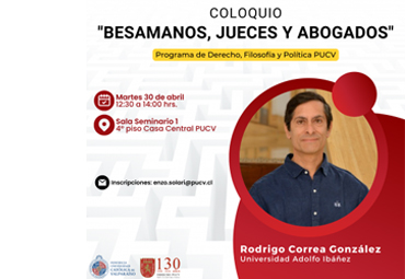 Coloquio “Besamanos, jueces y abogados”