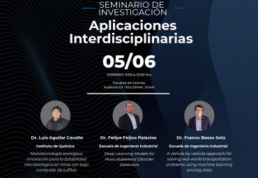 Facultad de Ciencias realizará Seminario de Investigación sobre Aplicaciones Interdisciplinarias