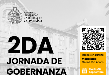 PUCV invita a 2° Jornada de Gobernanza: “Ética Pública Subnacional para la Gobernanza Territorial”