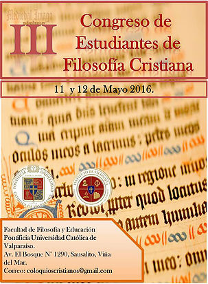 III Congreso de Estudiantes de Filosofía Cristiana