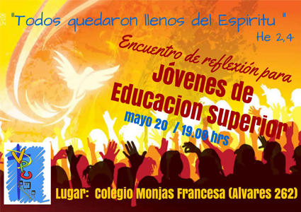 Encuentro de Reflexión para Jóvenes de Educación Superior