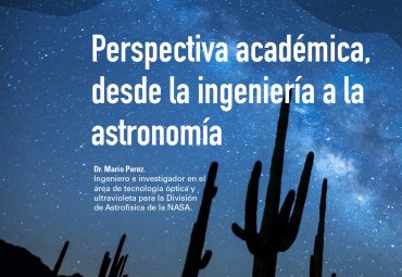 Charla “Perspectiva académica, desde la ingeniería a la astronomía”