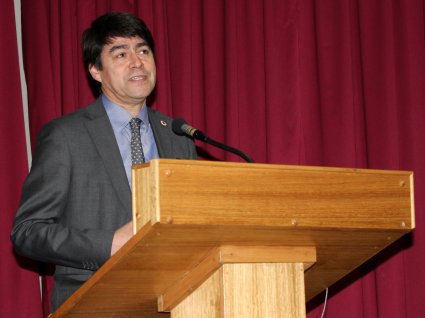 En el Aula Mayor de la FIN-PUCV se realiza Ceremonia de Inauguración de la Semana de Aniversario de la EIQ