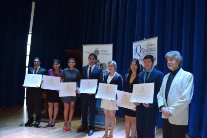 Ceremonia de titulación de la carrera de Bioquímica