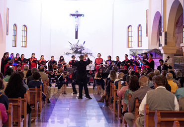 Quintero disfrutó concierto de Navidad de la PUCV