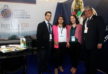 Facultad de Ingeniería PUCV participó en la décima Expo Naval