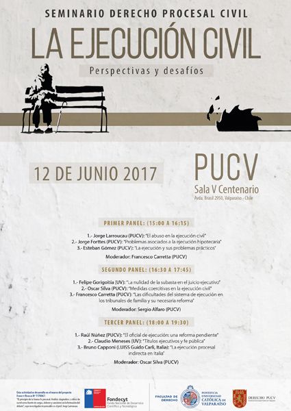 Seminario Derecho Procesal Civil: "La Ejecución Civil. Perspectivas y desafíos"