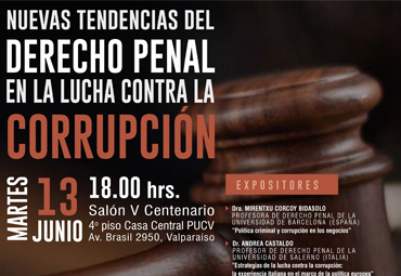 Seminario "Nuevas tendencias del Derecho Penal en la lucha contra la corrupción"