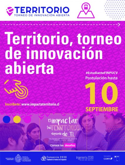 Torneo de Innovación abierta TERRITORIO abre postulaciones