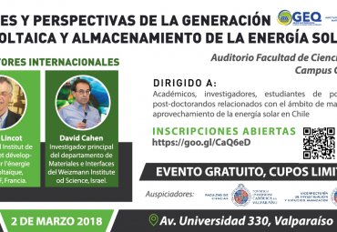 [Workshop] Avances y perspectivas de la generación fotovoltaica y almacenamiento de la energía solar