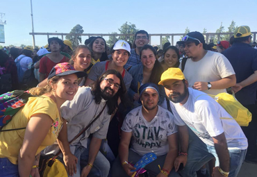 Delegación de la Pastoral PUCV participa del “Encuentro del Santo Padre con los Jóvenes”