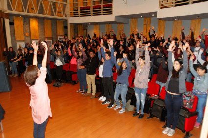 Bienvenida Novatos 2018 a la Escuela de Comercio PUCV