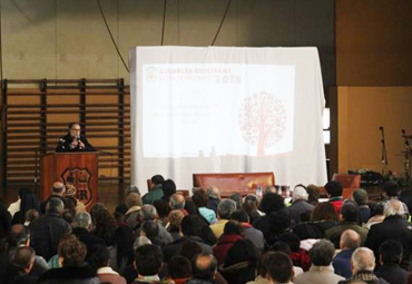 Padre Osorio y Pastoral PUCV participan en Asamblea Diocesana con Monseñor Ossandón