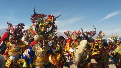 Estudiantes participan en Festividad Andina