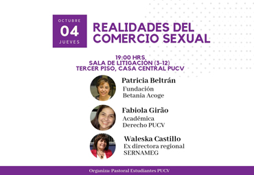 Foro "Realidades del Comercio Sexual"