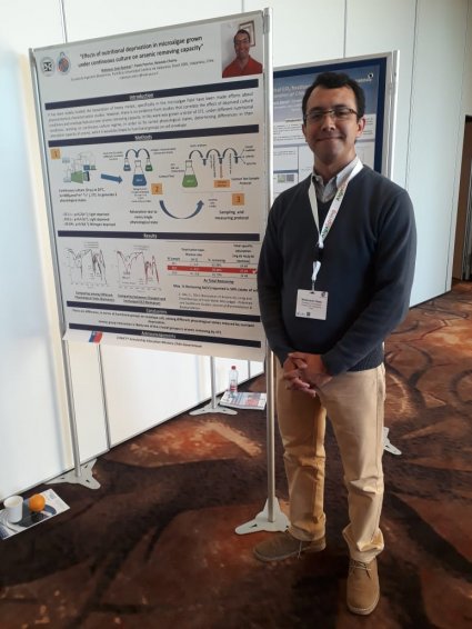 Estudiante de Doctorado presenta poster en Amsterdam