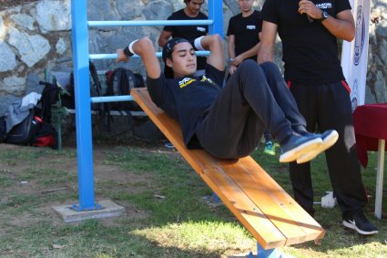 Inauguriación del parque de Barra de Calistenia en Campus Sausalito