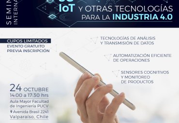 Seminario Internacional “5G, loT y otras tecnologías para la industria 4.0”