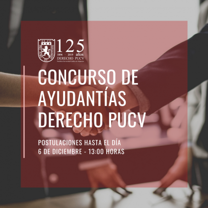 Convocatoria a Concurso de Ayudantías de Cátedra