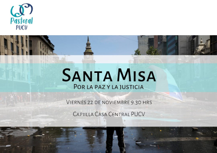 Santa Misa por la paz y la justicia