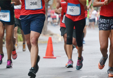 Corrida y caminata por la salud y el bienestar