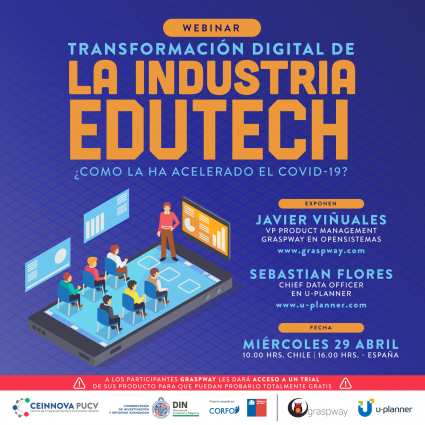 Webinar Ceinnova: Transformación digital de la industria EduTech: ¿Cómo la ha acelerado el Covid-19?