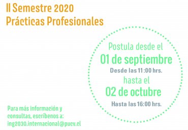 VII Concurso de Movilidad Estudiantil Internacional: Prácticas Profesionales para alumnos de pregrado