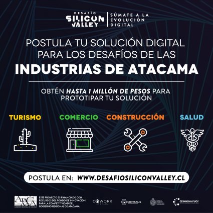 Programa Desafío Silicon Valley apuesta por digitalizar Pymes de Atacama mediante soluciones tecnológicas creadas por jóvenes innovadores