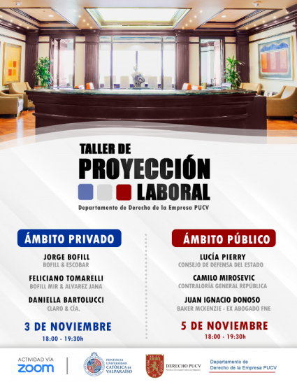 Taller de Proyección Laboral Derecho PUCV