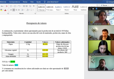 Académicos/as PUCV comenzaron mentorías con estudiantes escolares participantes de AlCubo