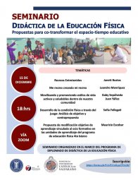 Seminario Didáctica de la Educación Física