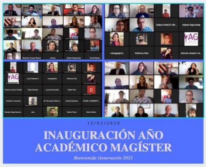 Inauguración año académico de nuestro Magíster