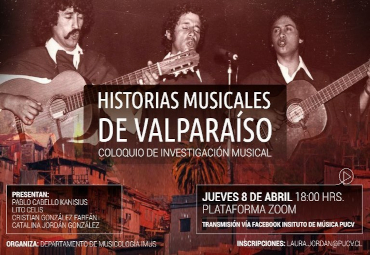 Departamento de Musicología del IMUS-PUCV inicia programación con coloquio, seminario y lanzamiento de disco