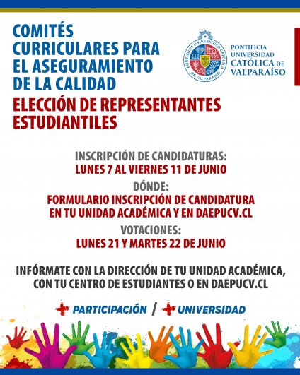 Convocatoria de estudiantes para integrar el Comité Curricular para el Aseguramiento de Calidad de la Escuela de Agronomía