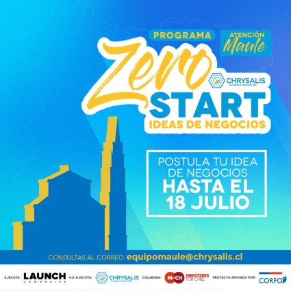 Chrysalis: Programa Zero Start Coquimbo y Maule