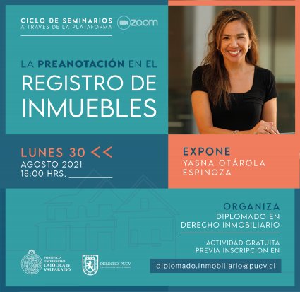 Seminario "La preanotación en el registro de inmuebles"