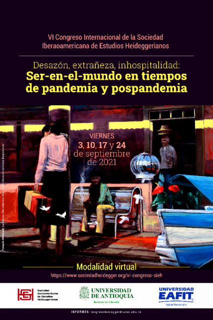 Conferencia: “La disposición afectiva del miedo y su rol en la analítica de la existencia humana sobre el trasfondo de la concepción del phóbos en Aristóteles”