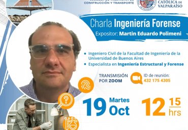 Charla en el Marco de la asignatura Construcciones Ingeniosas: Ingeniería Forense