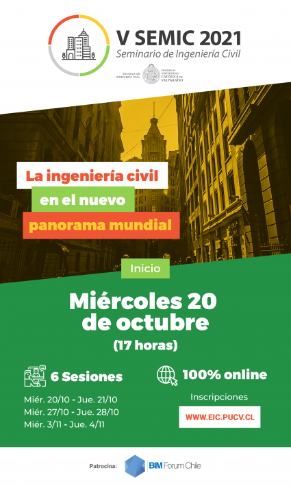 SEMIC 2021: La Ingeniería Civil en el nuevo panorama mundial