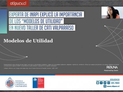 Experta de INAPI explicó la importancia de los “Modelos de Utilidad” en nuevo taller de CATI Valparaíso