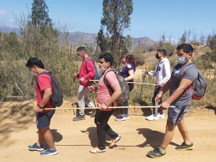 Act. motrices en la naturaleza para personas en situación de discapacidad